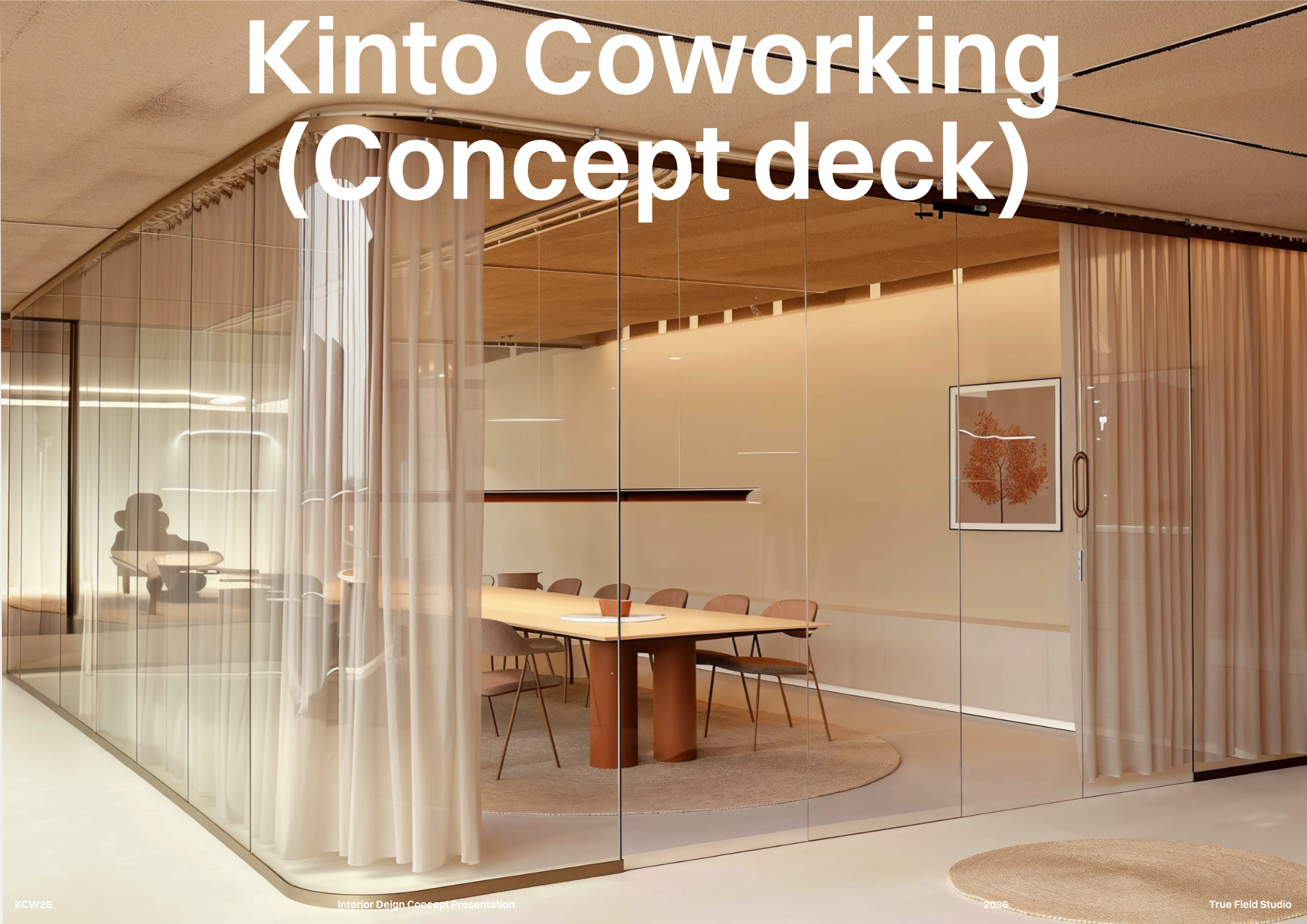 Concept deck - Co Working template preview
