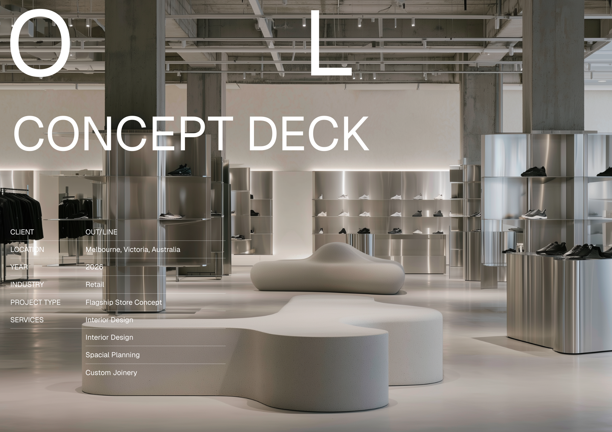 Concept deck retail presentation template preview