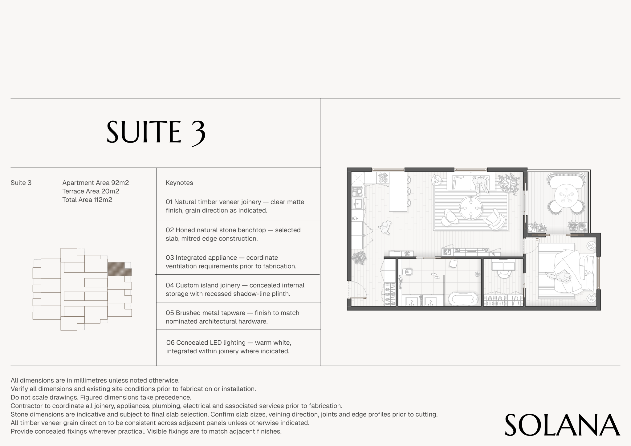 Concept deck - SOLANA Boutique Hotel template preview
