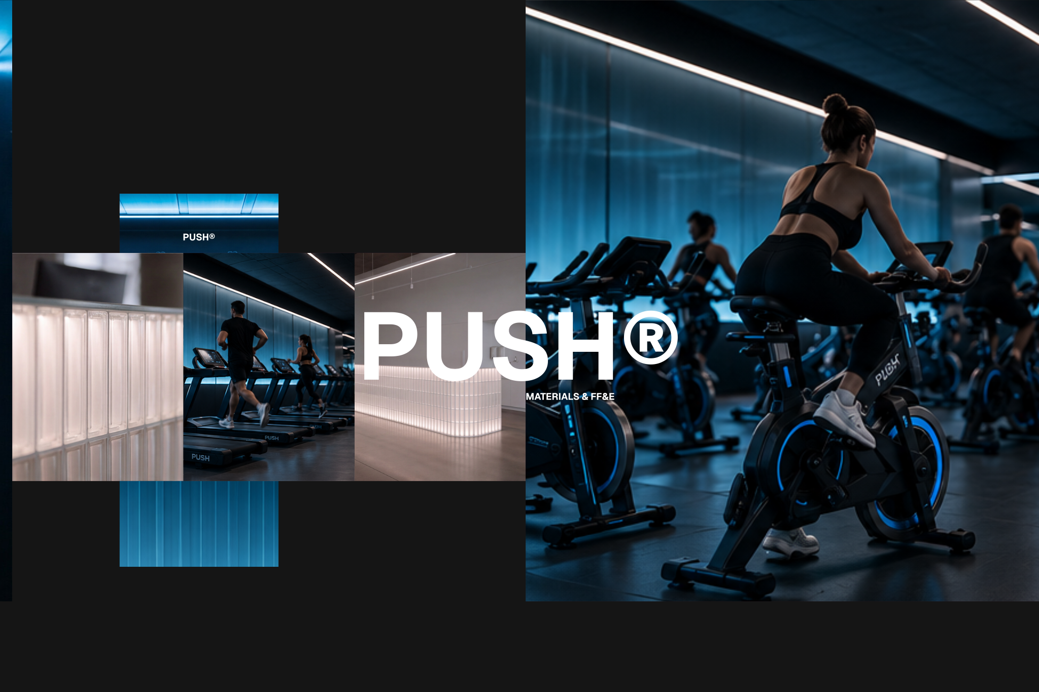 PUSH - Materials & FF&E A3 template preview