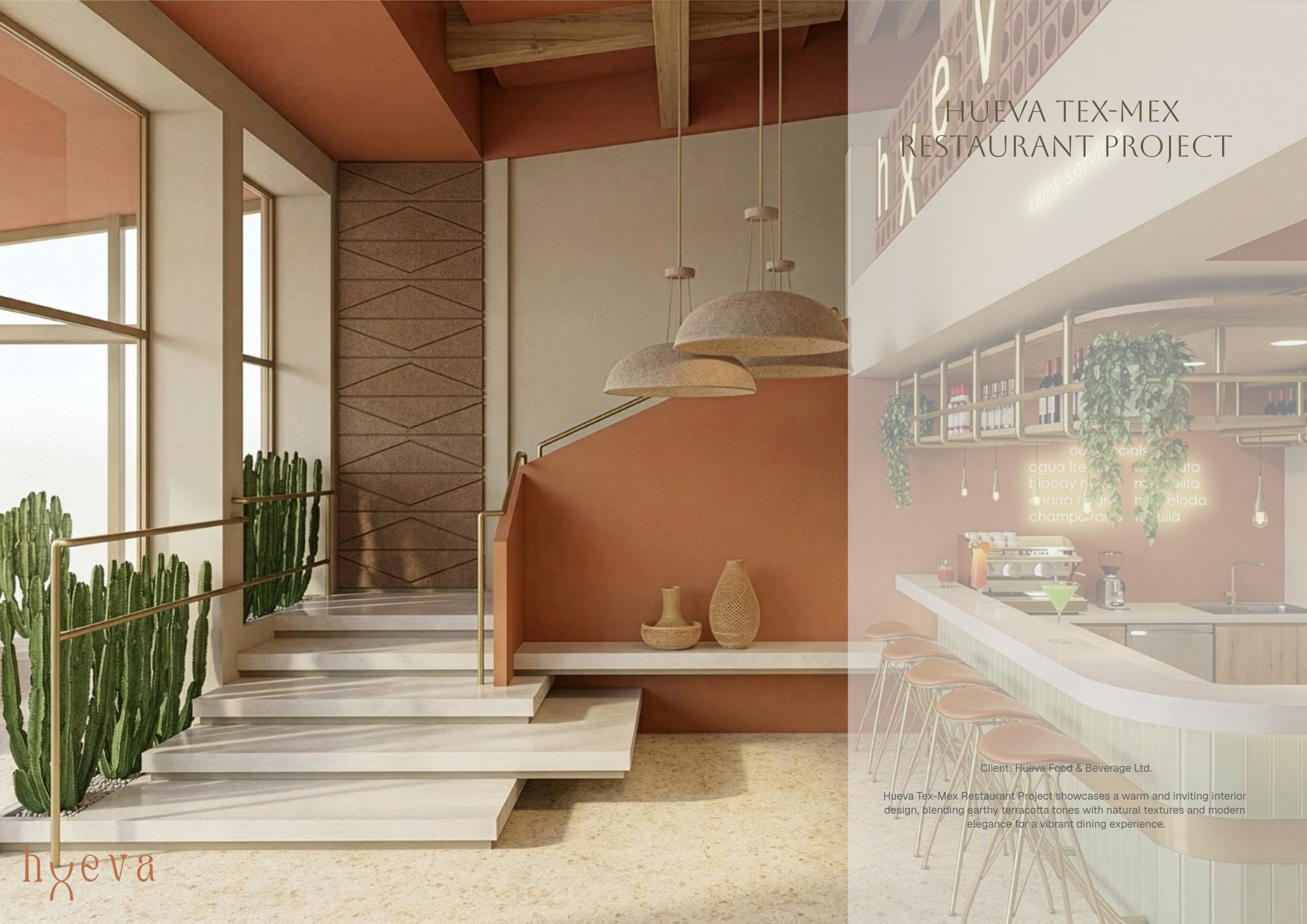 Small restaurant project template preview