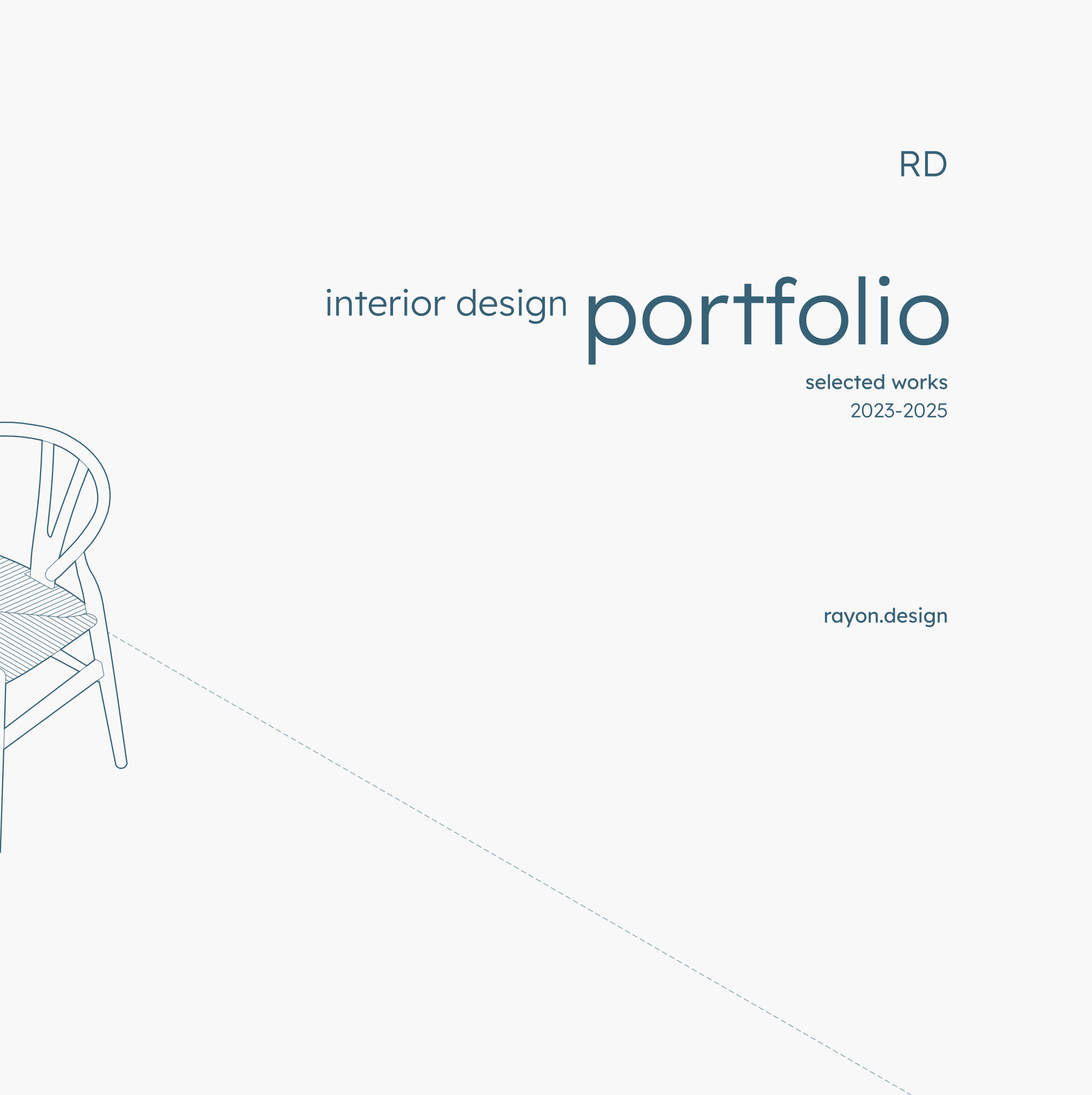 Interior design portfolio