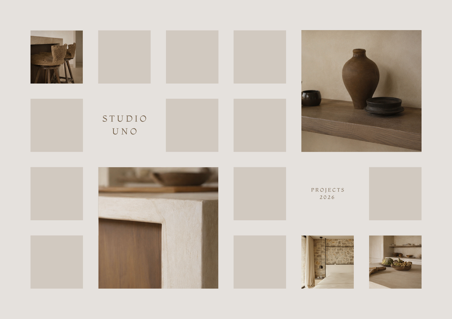 Interior design portfolio templates — Rayon Templates
